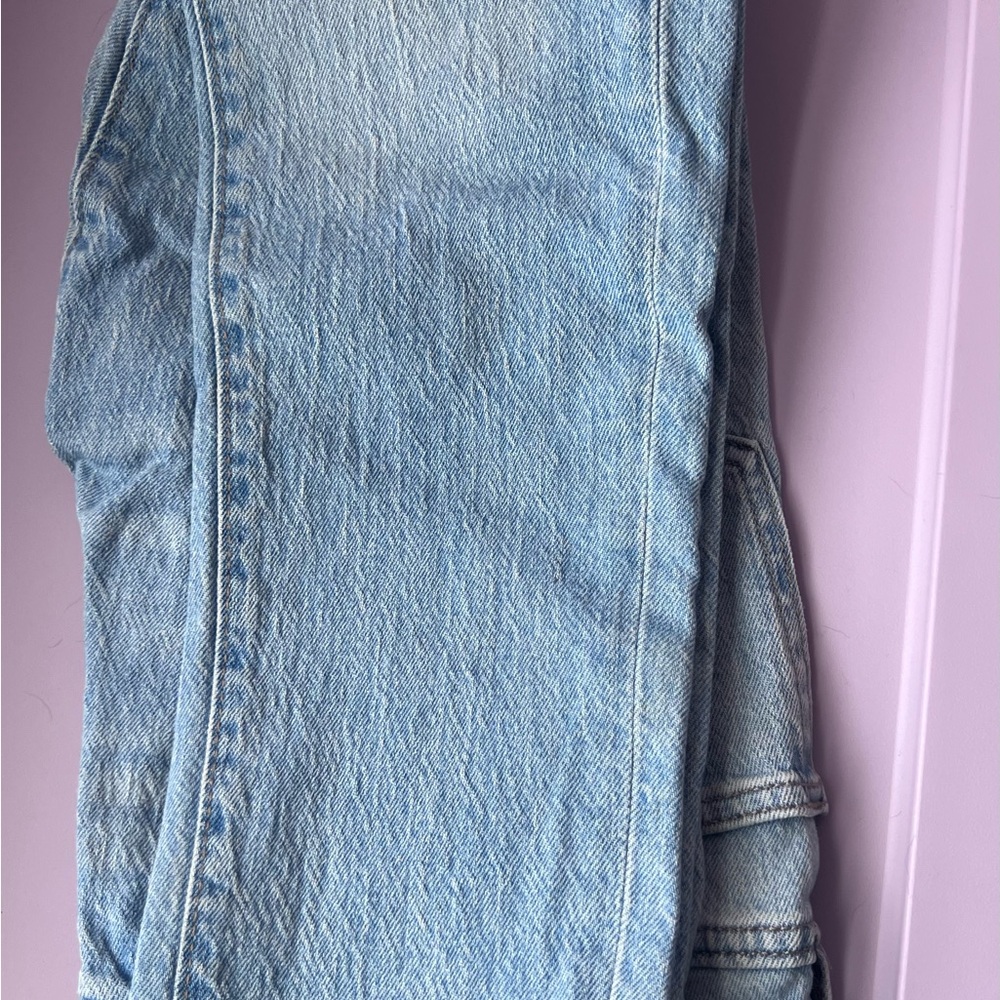 Boys Old Navy Tapered Light Blue Denim Jeans size 12